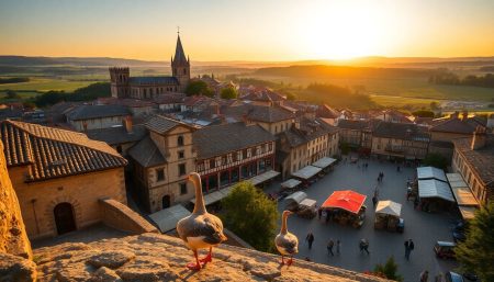 Lauzerte : Joyau médiéval et jeu de l'oie géant sur le chemin de Compostelle