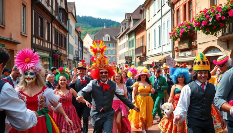 Découvrez la magie des carnavals alsaciens : une explosion de couleurs et de traditions