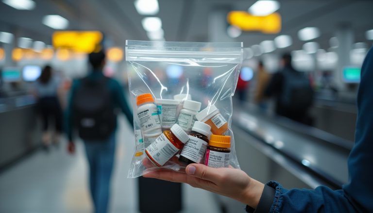 Médicaments en bagage cabine : ce qu'il faut savoir avant de voyager en avion