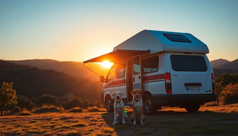 Partir en camping-car avec son animal : guide complet pour des vacances réussies