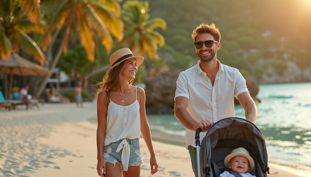 Voyager avec bébé : les meilleures destinations pour des vacances en famille réussies