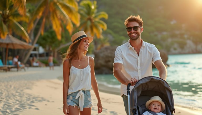 Voyager avec bébé : les meilleures destinations pour des vacances en famille réussies