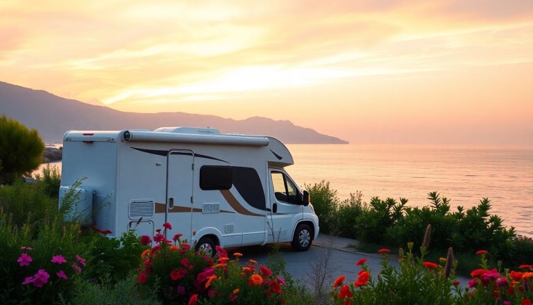 Évasion dorée : La Méditerranée en camping-car, l'aventure idéale pour votre retraite