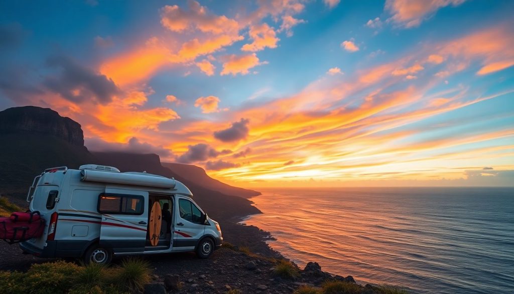 Les Îles Canaries en camping-car : Un voyage d'aventure entre volcans et océan