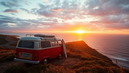 Road Trip en van sur la côte Atlantique : liberté, découvertes et air iodé