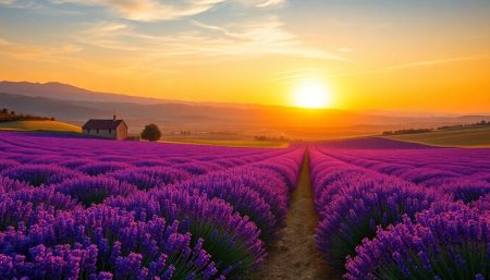 Ce lieu magique de Provence se transforme en mer de lavande… et c’est spectaculaire