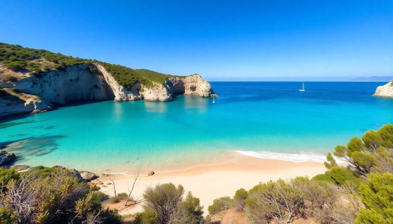 plage calanque en France