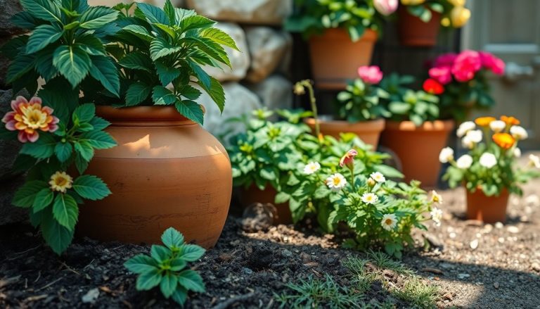 Cette astuce de grand-mère avec une jarre en terre cuite garde vos plantes en vie pendant vos vacances