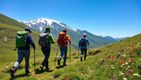 Randonnée en montagne au printemps : l'équipement essentiel pour mars et avril