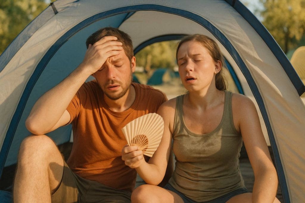 Ombre, hydratation, équipement… Les clés pour profiter pleinement du camping même quand le thermomètre s'emballe