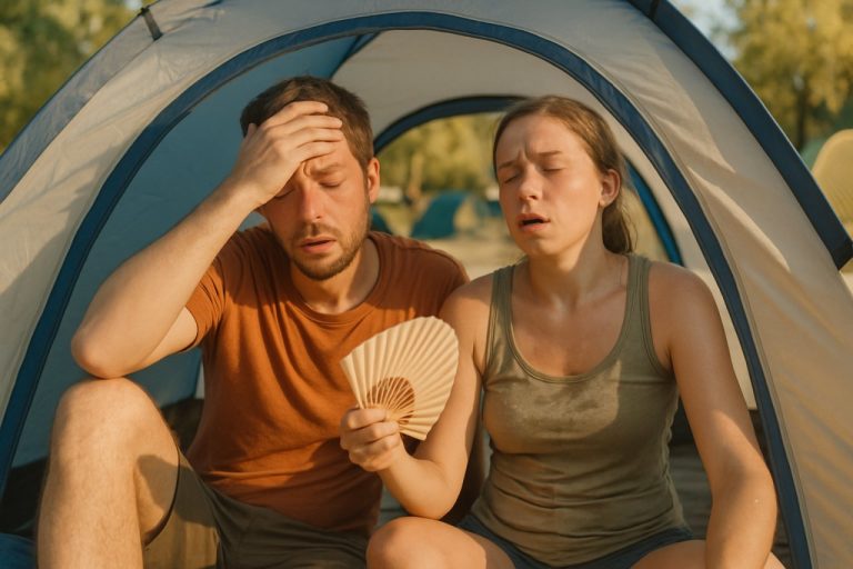 Ombre, hydratation, équipement… Les clés pour profiter pleinement du camping même quand le thermomètre s'emballe