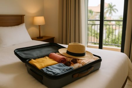 Poser sa valise sur le lit d'hôtel : une habitude anodine qui peut vous rendre vraiment malade