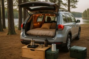 Camping en SUV : 5 conseils concrets pour transformer votre voiture en véritable base de vie Camping en SUV : 5 conseils concrets pour transformer votre voiture en véritable base de vie