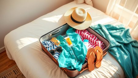 Bagage cabine pour vacances au soleil : comment tout faire tenir sans stress
